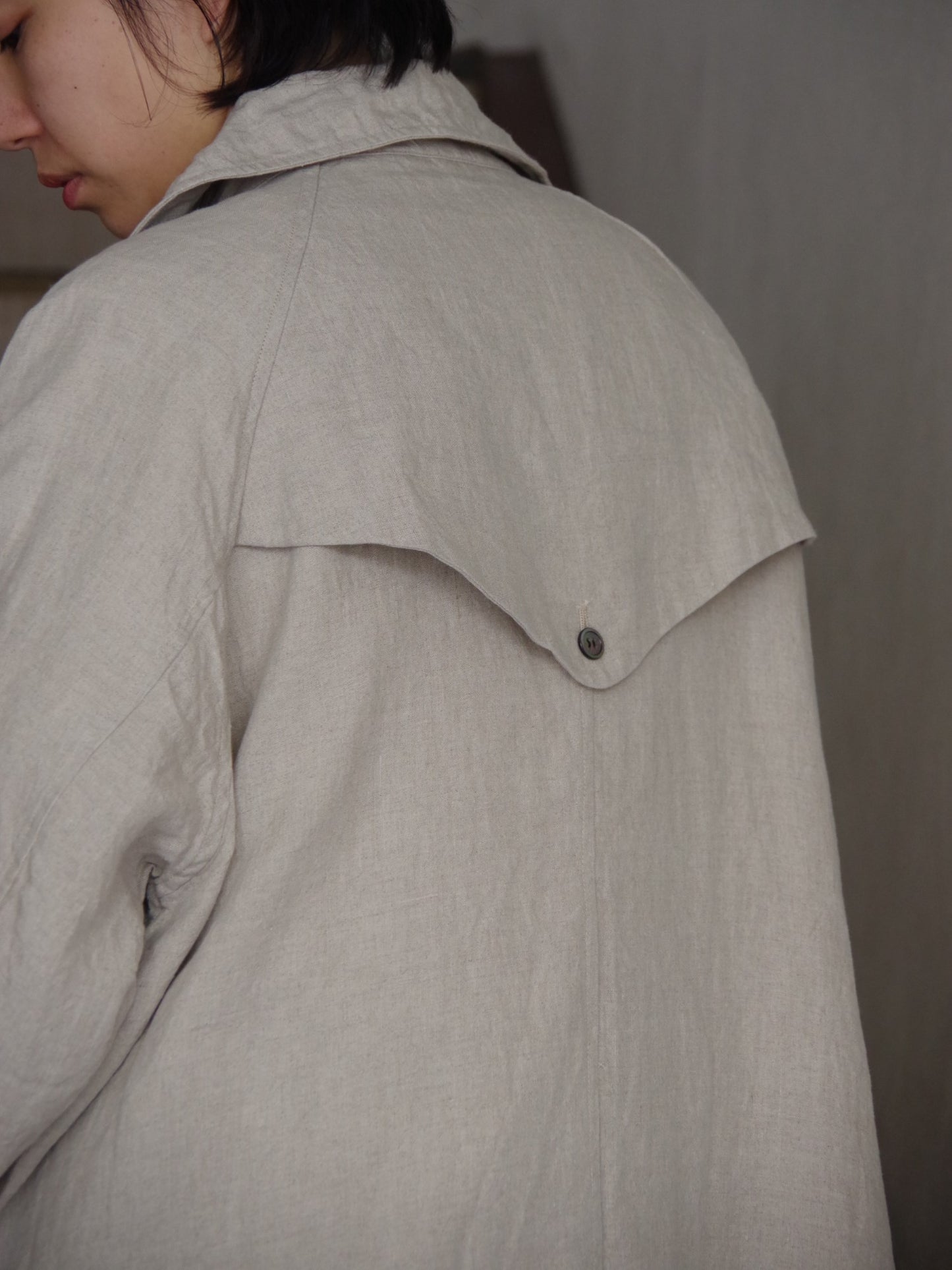 40リネン HIGH DENSITY EFFORTLESS TRENCH | UNIVERSAL TISSU