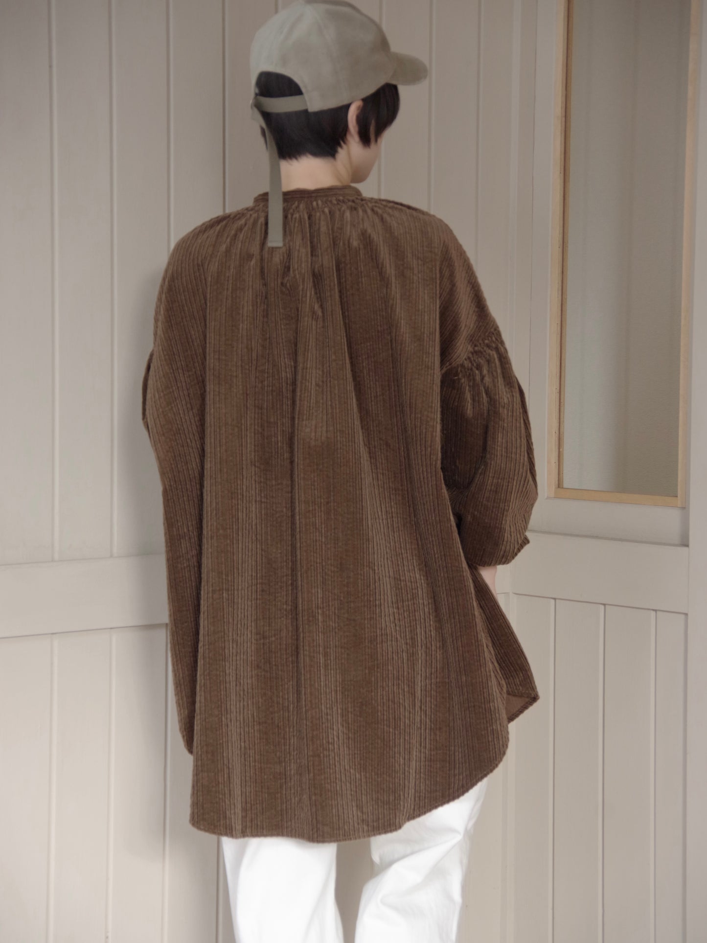 親子コーデユロイトリプルシャーリングブラウス｜UNIVERSAL TISSU