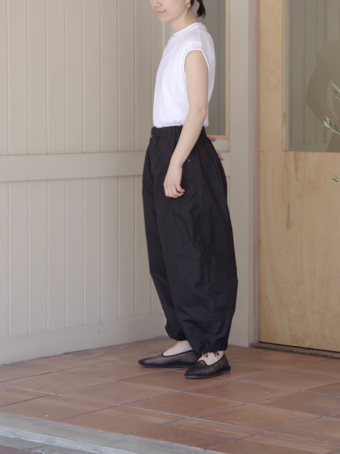 ランダムテレコ ノースリーブシャツ (2color) | HAVERSACK