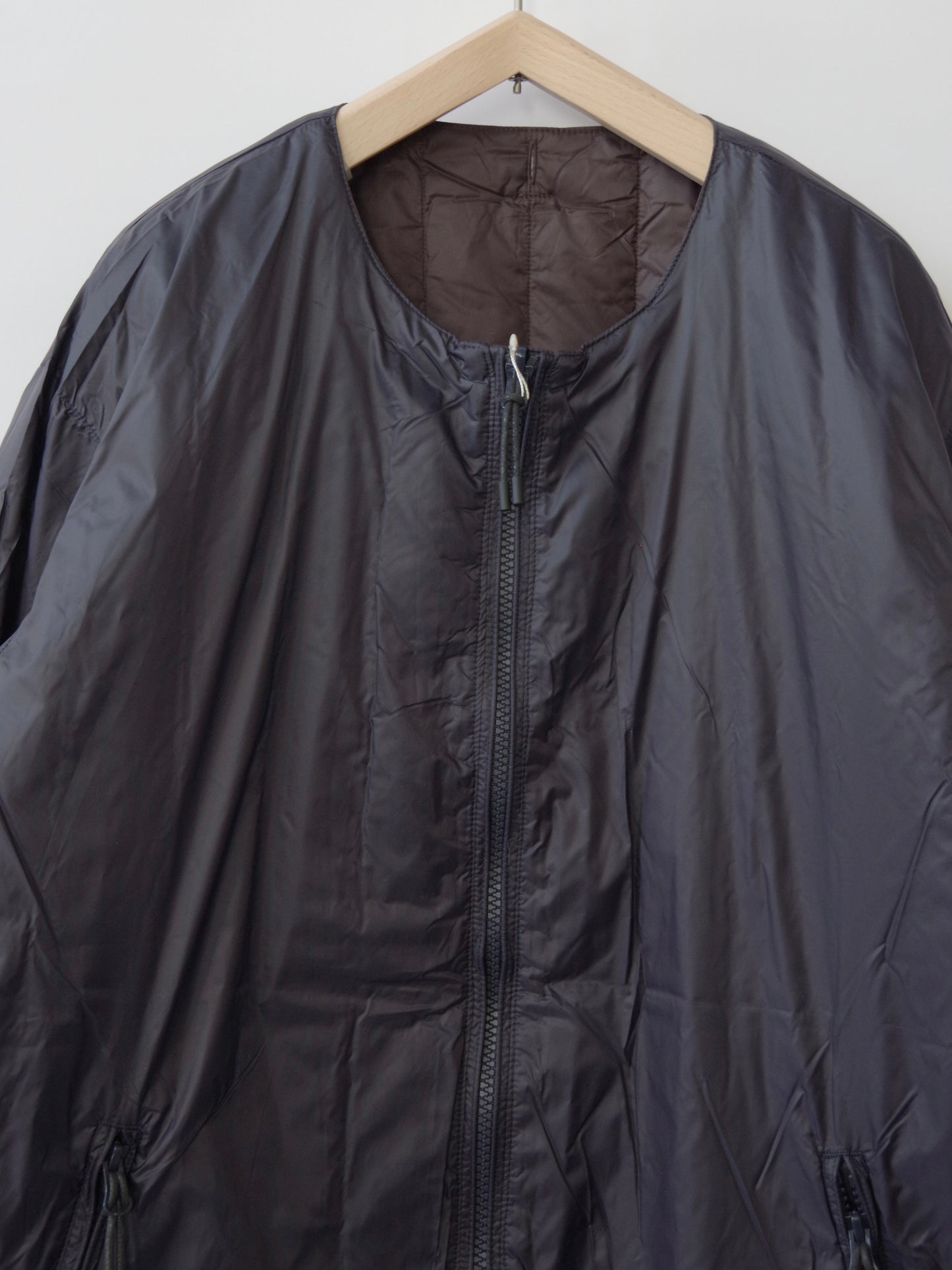 チャイナボタンダウンジャケット | TAION