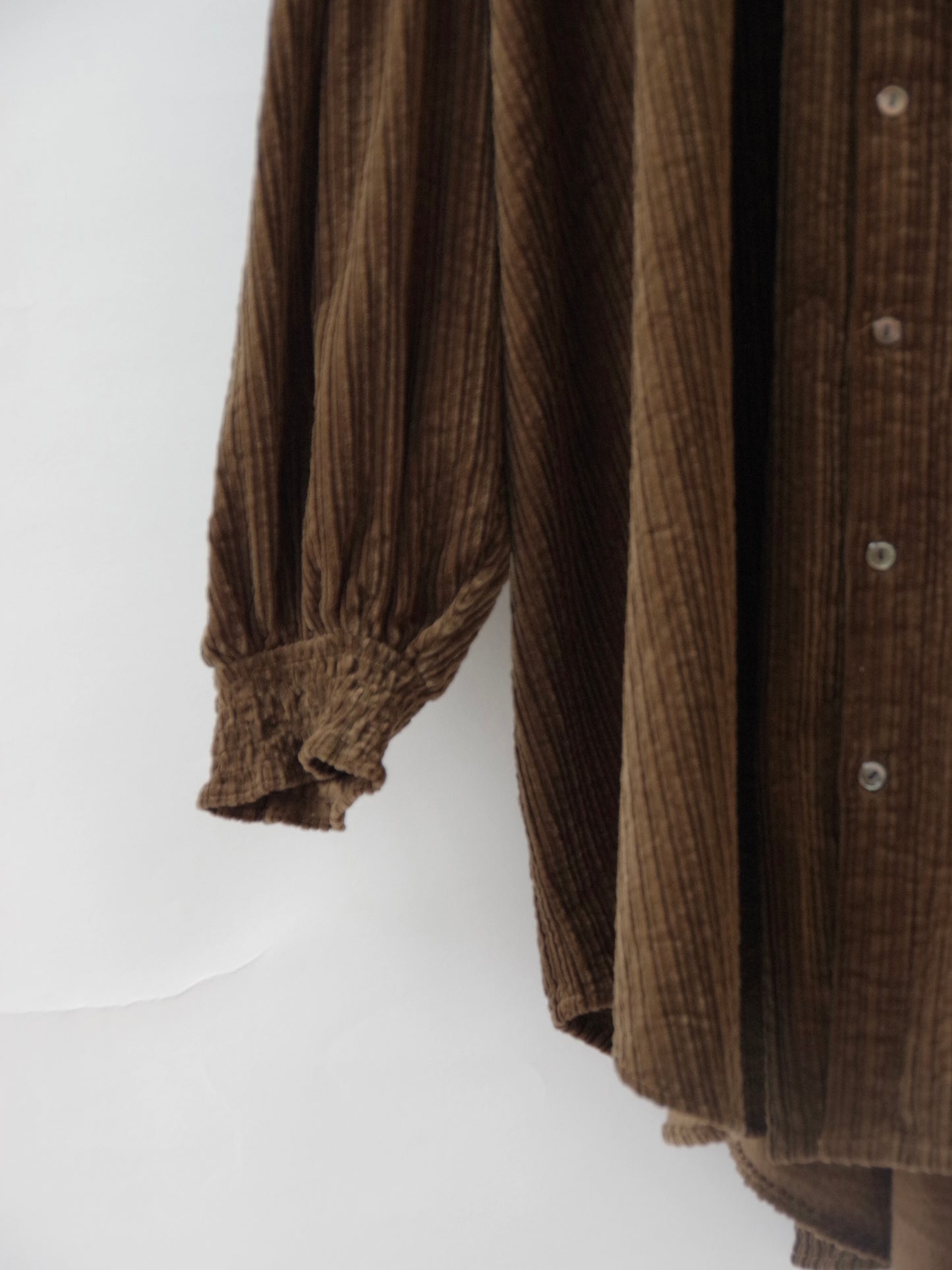 親子コーデユロイトリプルシャーリングブラウス｜UNIVERSAL TISSU