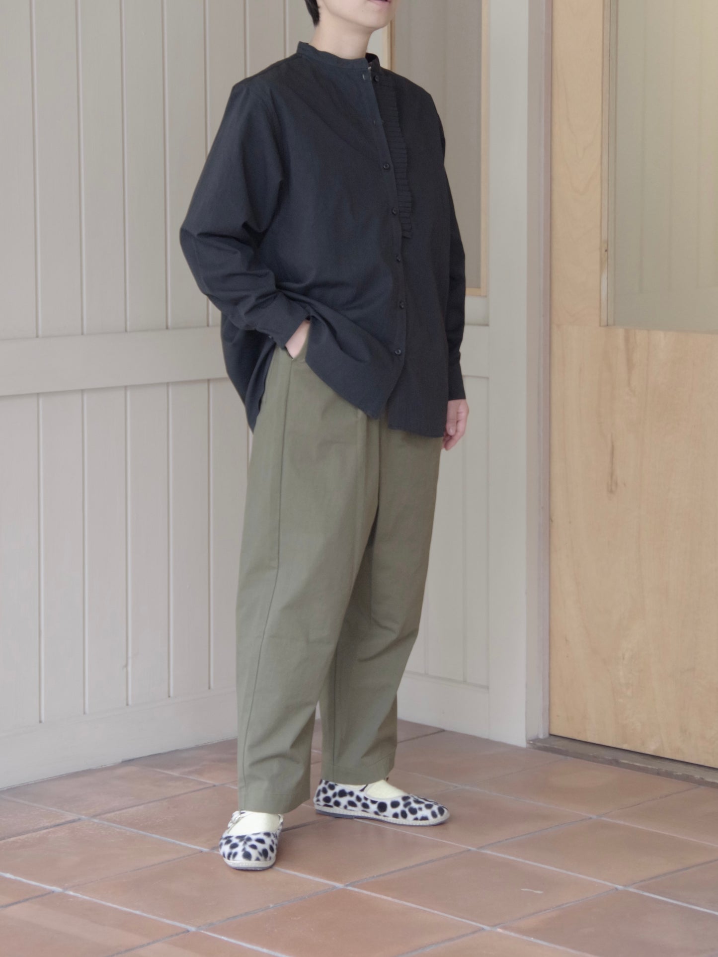 コットンウィンドウタイパンツ (size 38 ) | sisisi