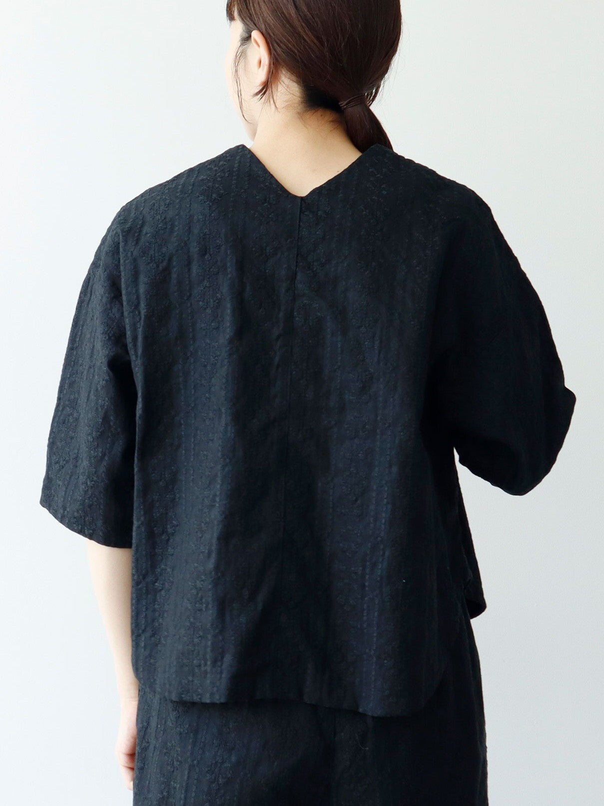 L/embroidely haori ブラウス | yuni