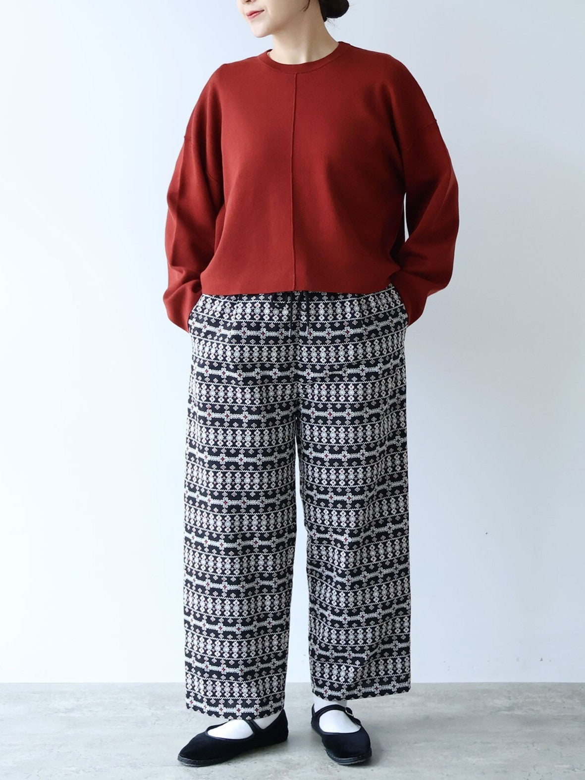 コットンスムース ショートニットプルオーバー(3 colors) | yuni