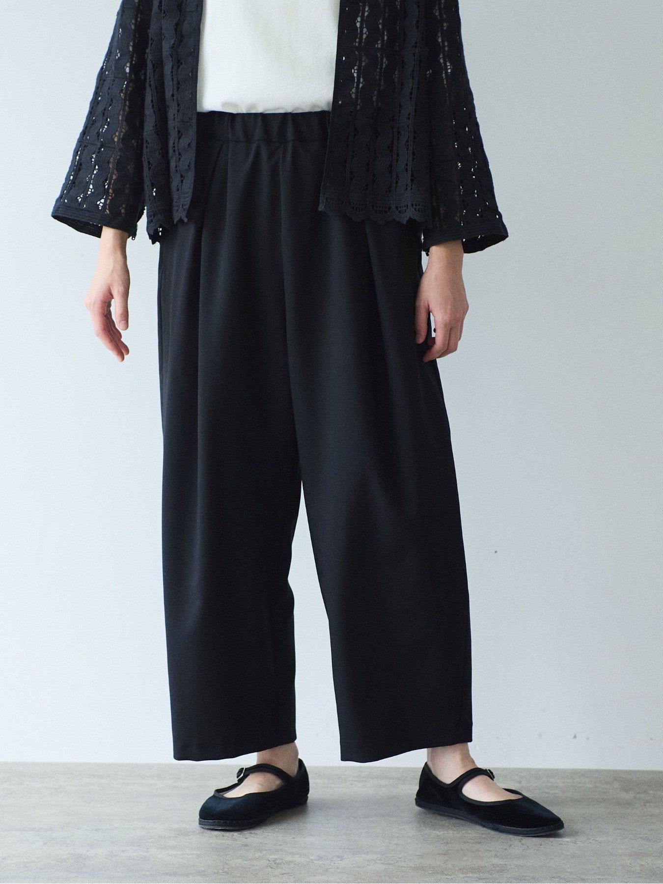 washable summer wool gum tack パンツ | yuni