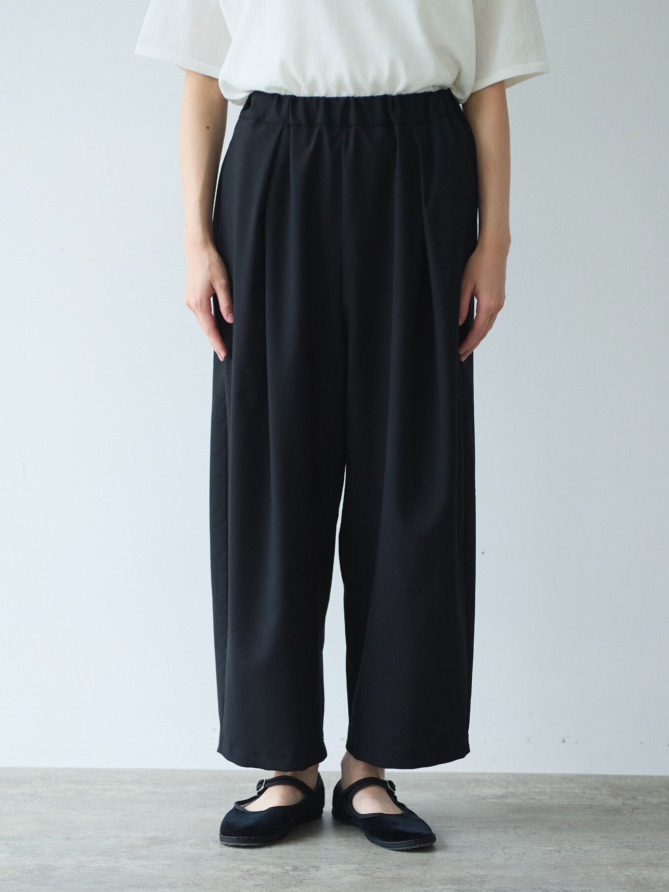 washable summer wool gum tack パンツ | yuni