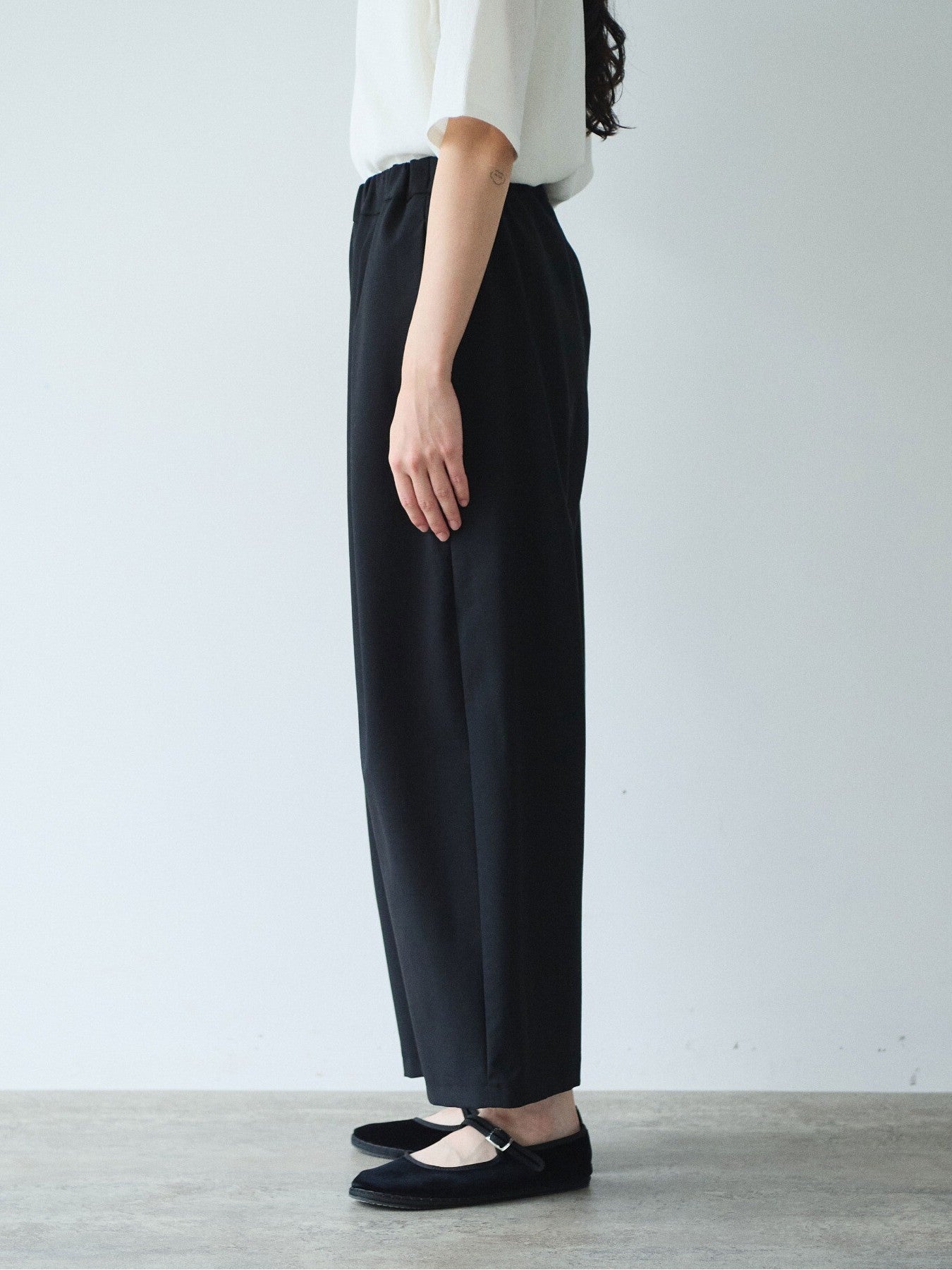 washable summer wool gum tack パンツ | yuni