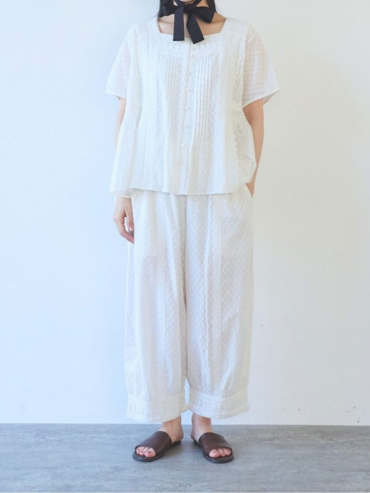 Flower JQ×lace パンツ | yuni