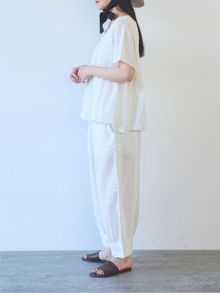 Flower JQ×lace パンツ | yuni