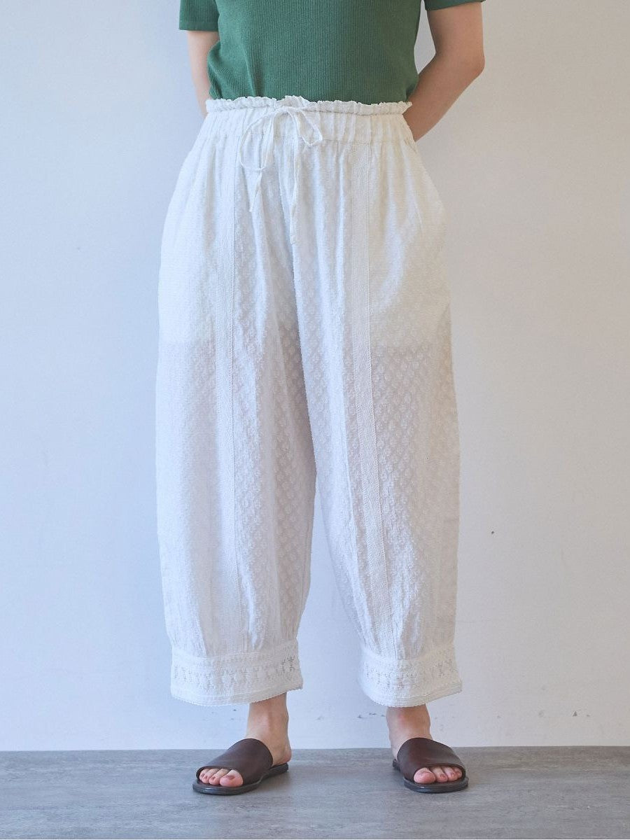 Flower JQ×lace パンツ | yuni