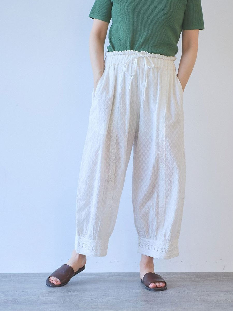 Flower JQ×lace パンツ | yuni