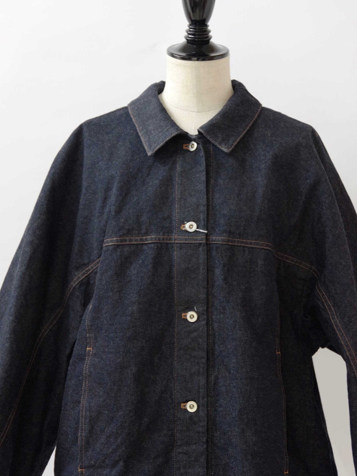 10oz denim cocoon ブルゾン | yuni