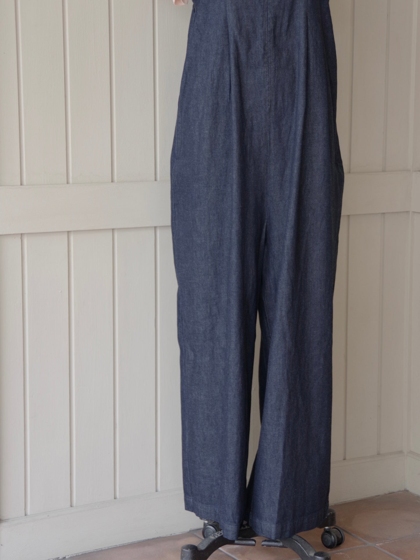DENIM WIDE OVERALL  （2color)  | sisisi
