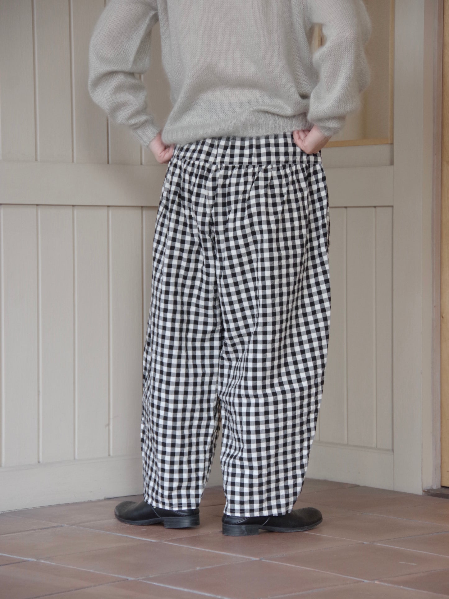 ドライコットンギンガム　KLIMT PANTS