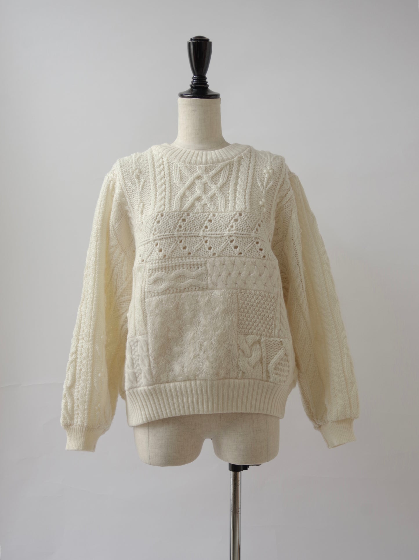 パッチワークセーター MO-24-KN-143 | motley