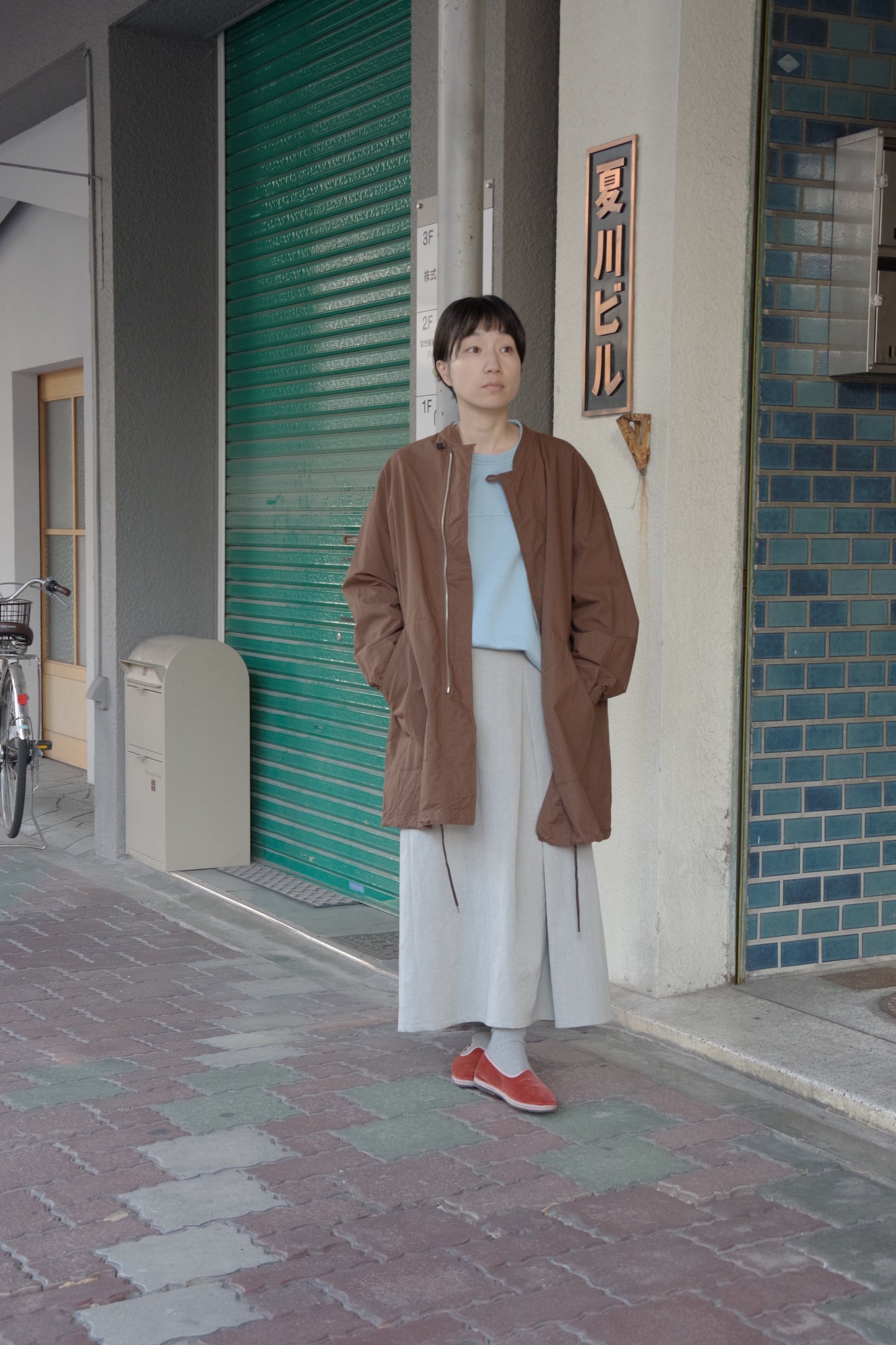 起毛ワッシャーブロード ワークブルゾン | TISSU