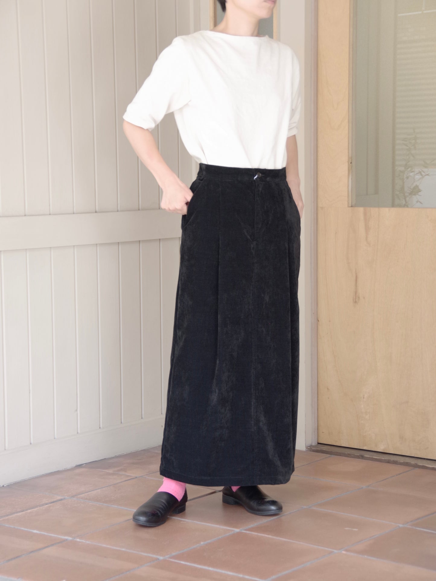 シャンブレーコールスカート ( 3 colors) | yuni