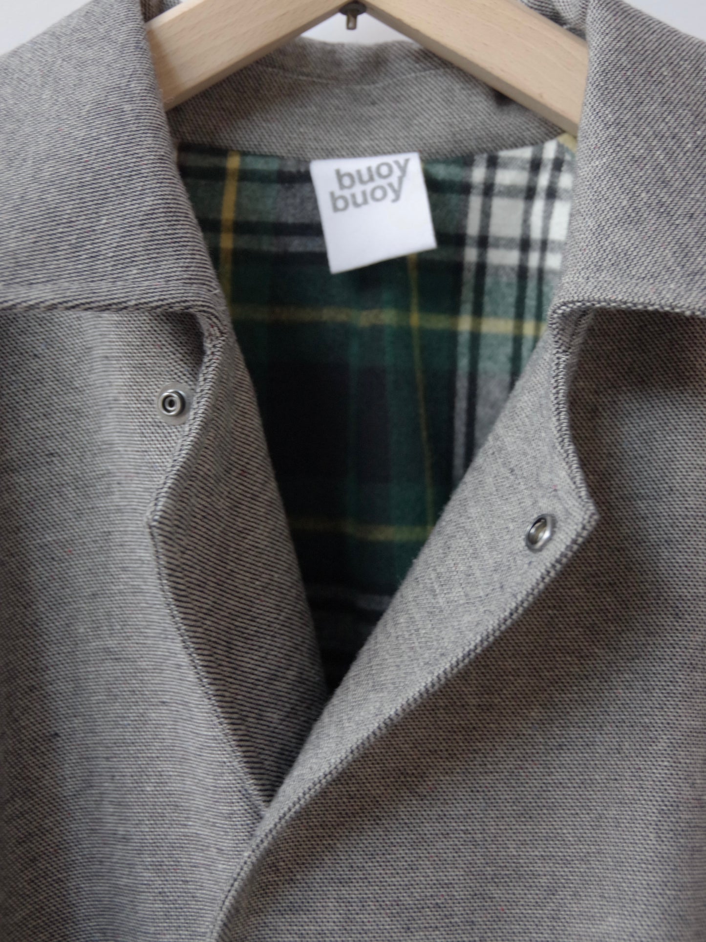 POP TWEED DOLMAN コート| buoy buoy