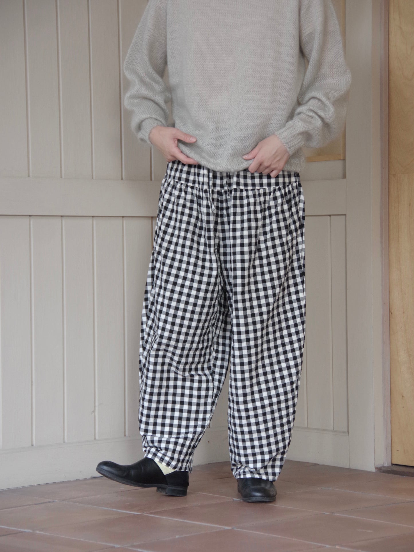 ドライコットンギンガム　KLIMT PANTS