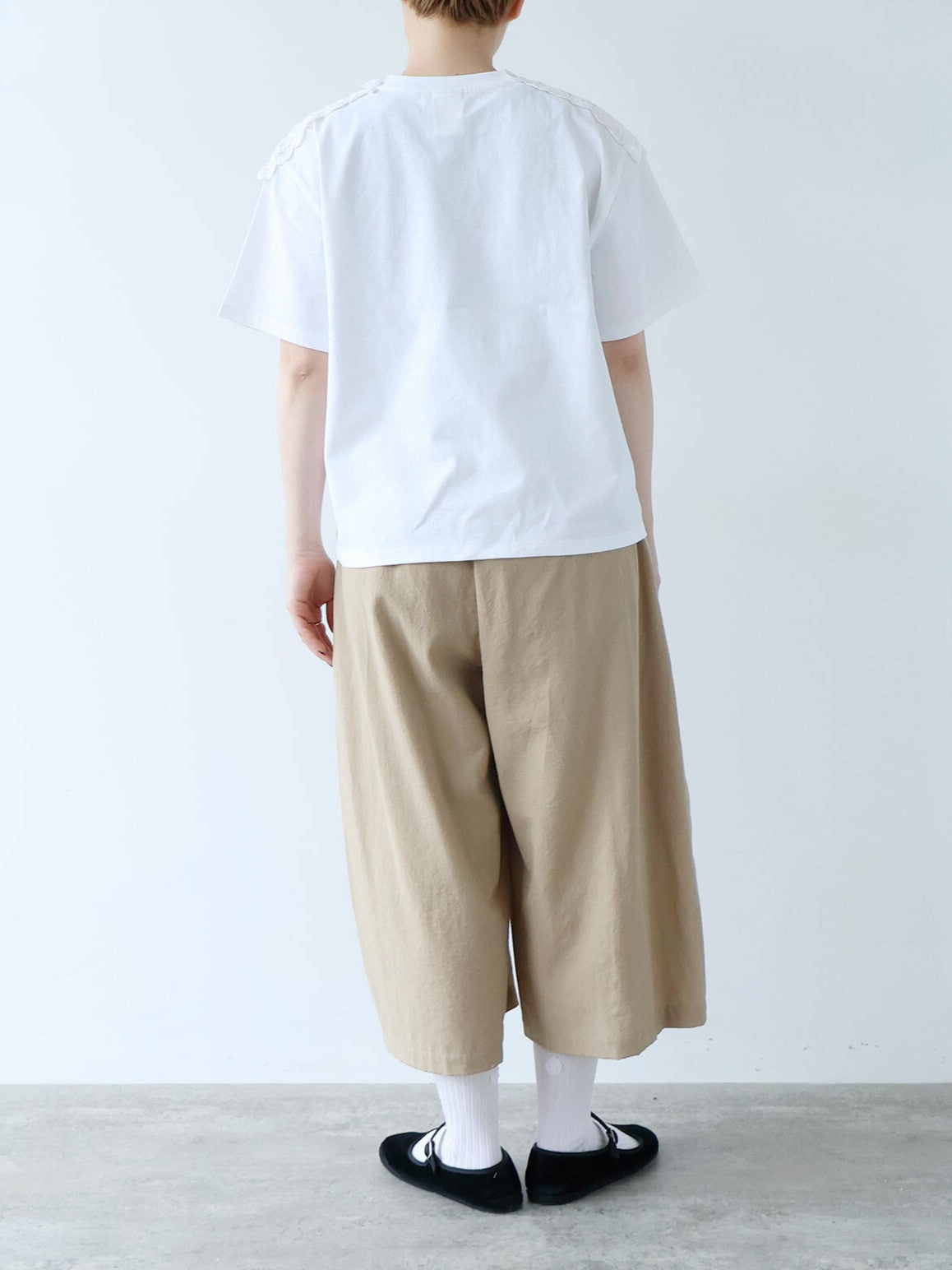 バテンレース SHOLDER T-シャツ | buoybuoy