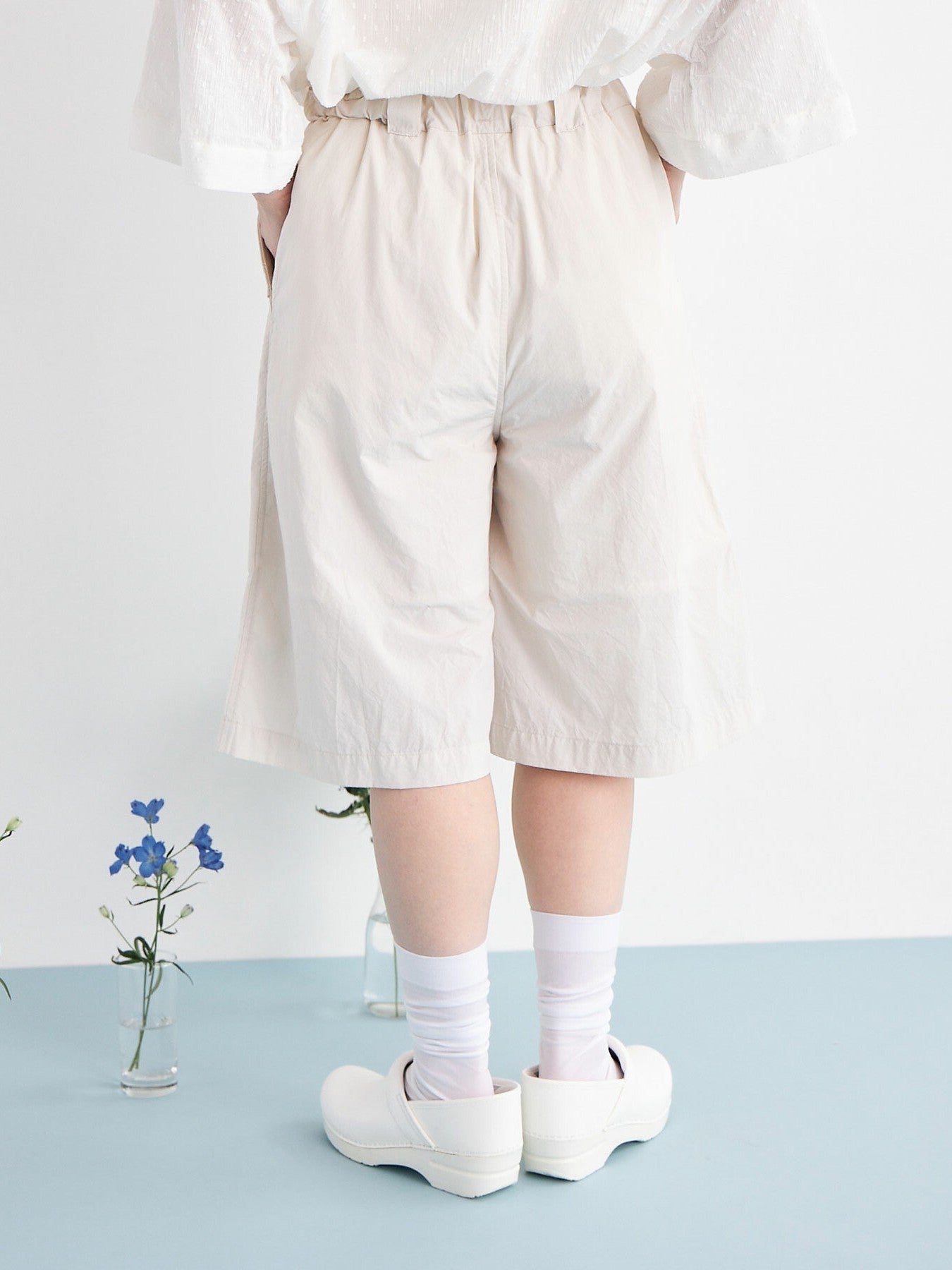 45d NYLON 伊吹染め HALF パンツ | buoybuoy