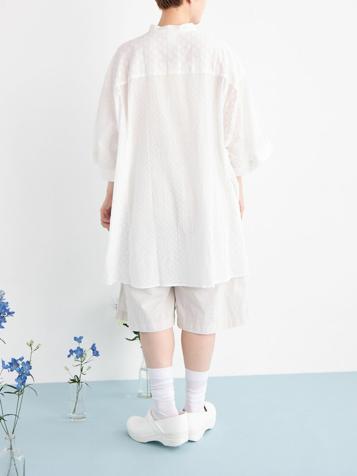 45d NYLON 伊吹染め HALF パンツ | buoybuoy