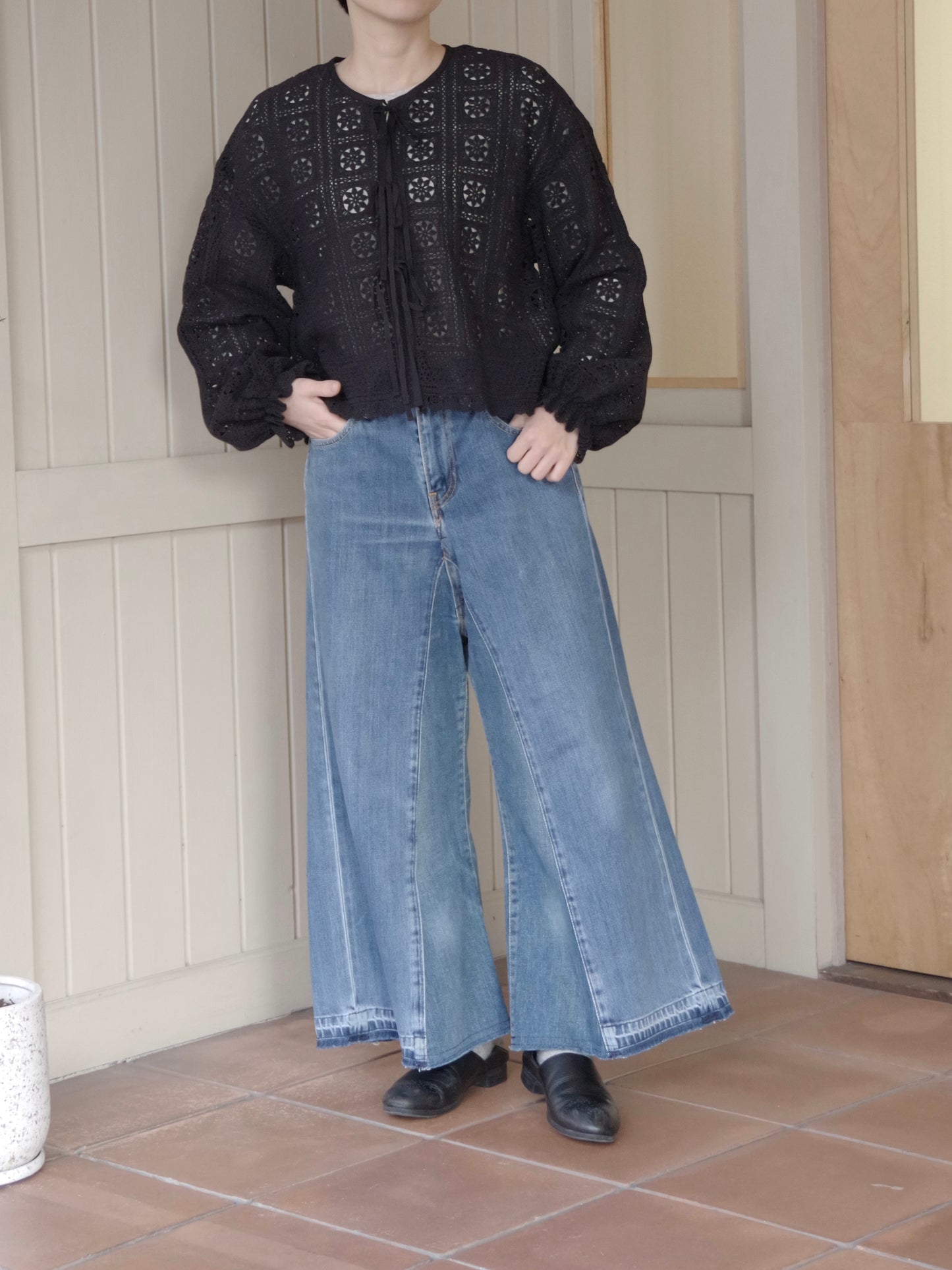 デニムオーバーサイズパンツ MO-25-PT059 | motley