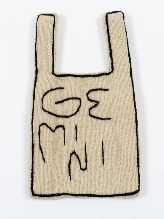 zodiac knit bag ゾディアックニットバッグ12星座 | march april may