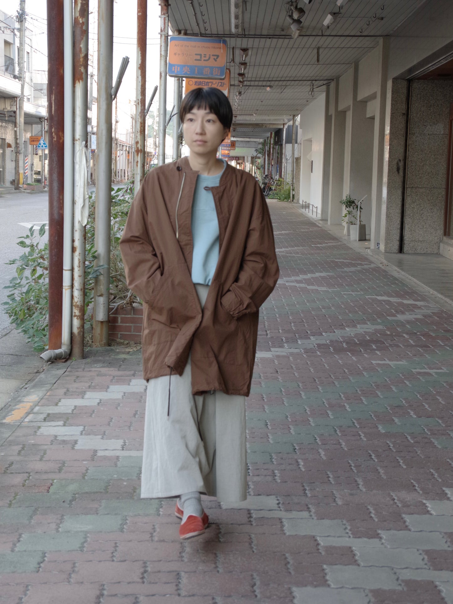 起毛ワッシャーブロード ワークブルゾン | TISSU