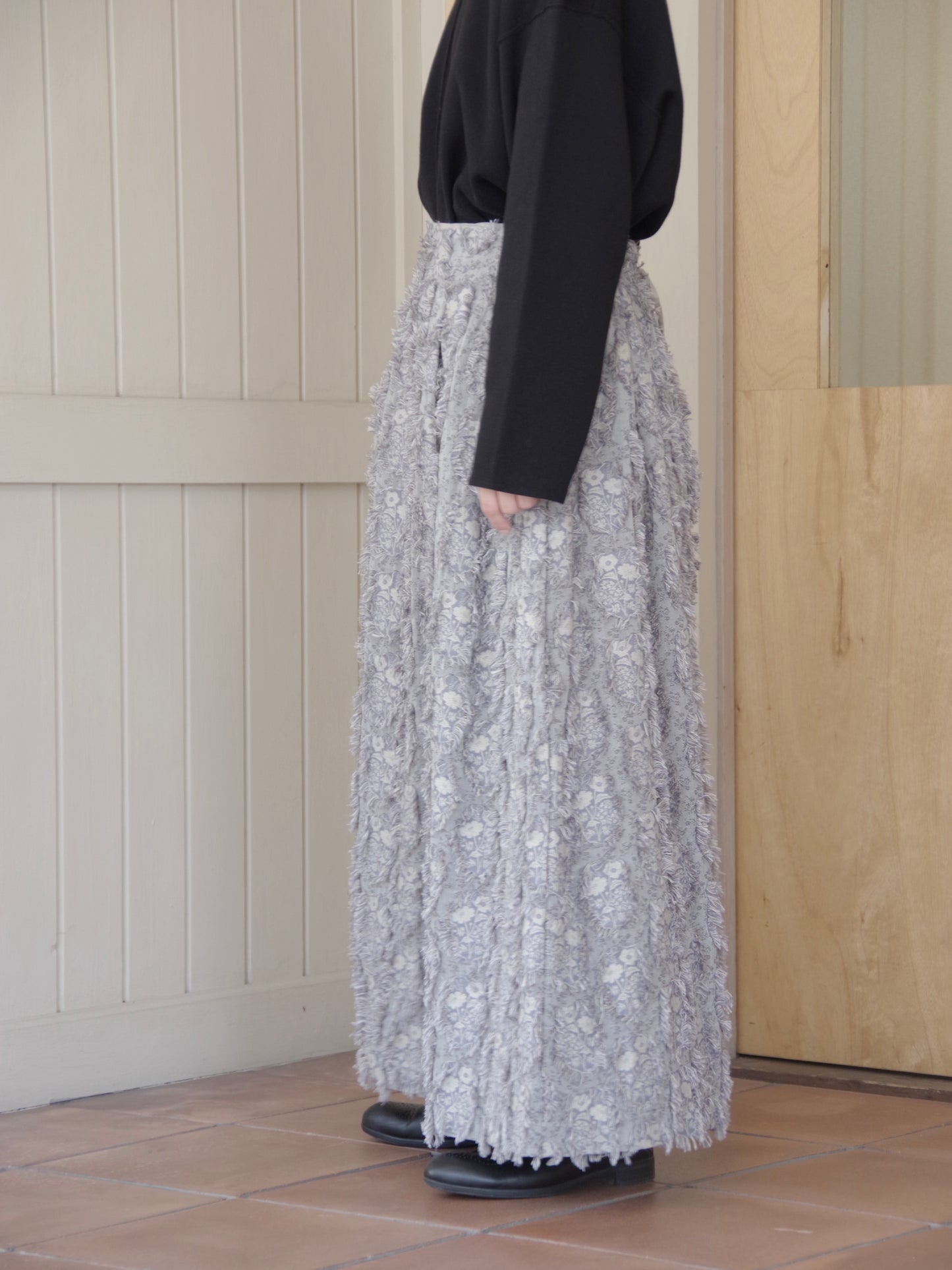 花野風jacquard スカート ( 2 color) |  qiri