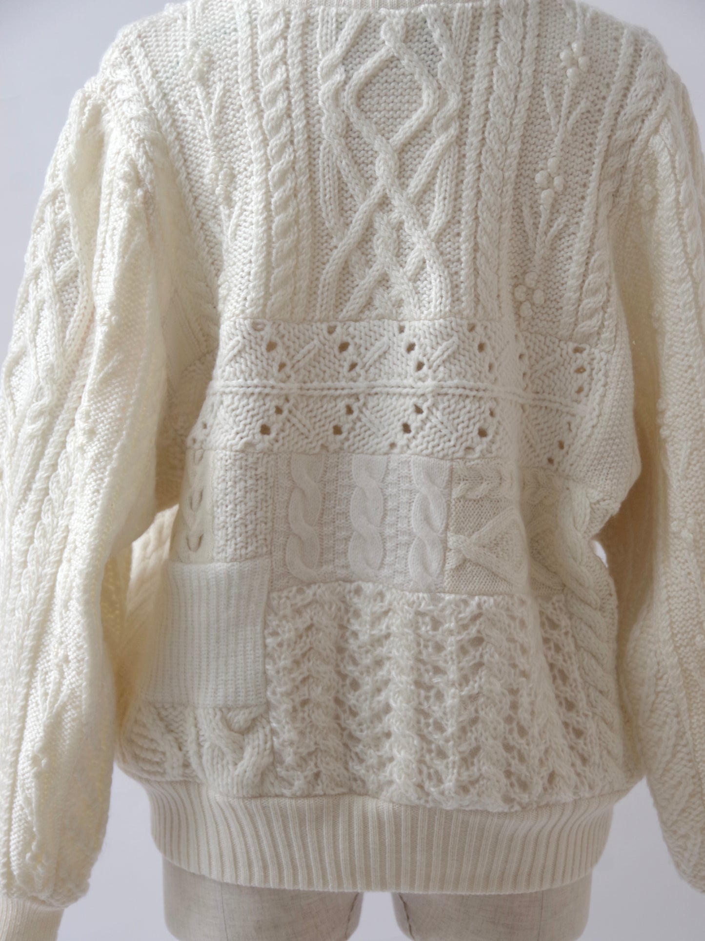 パッチワークセーター MO-24-KN-143 | motley