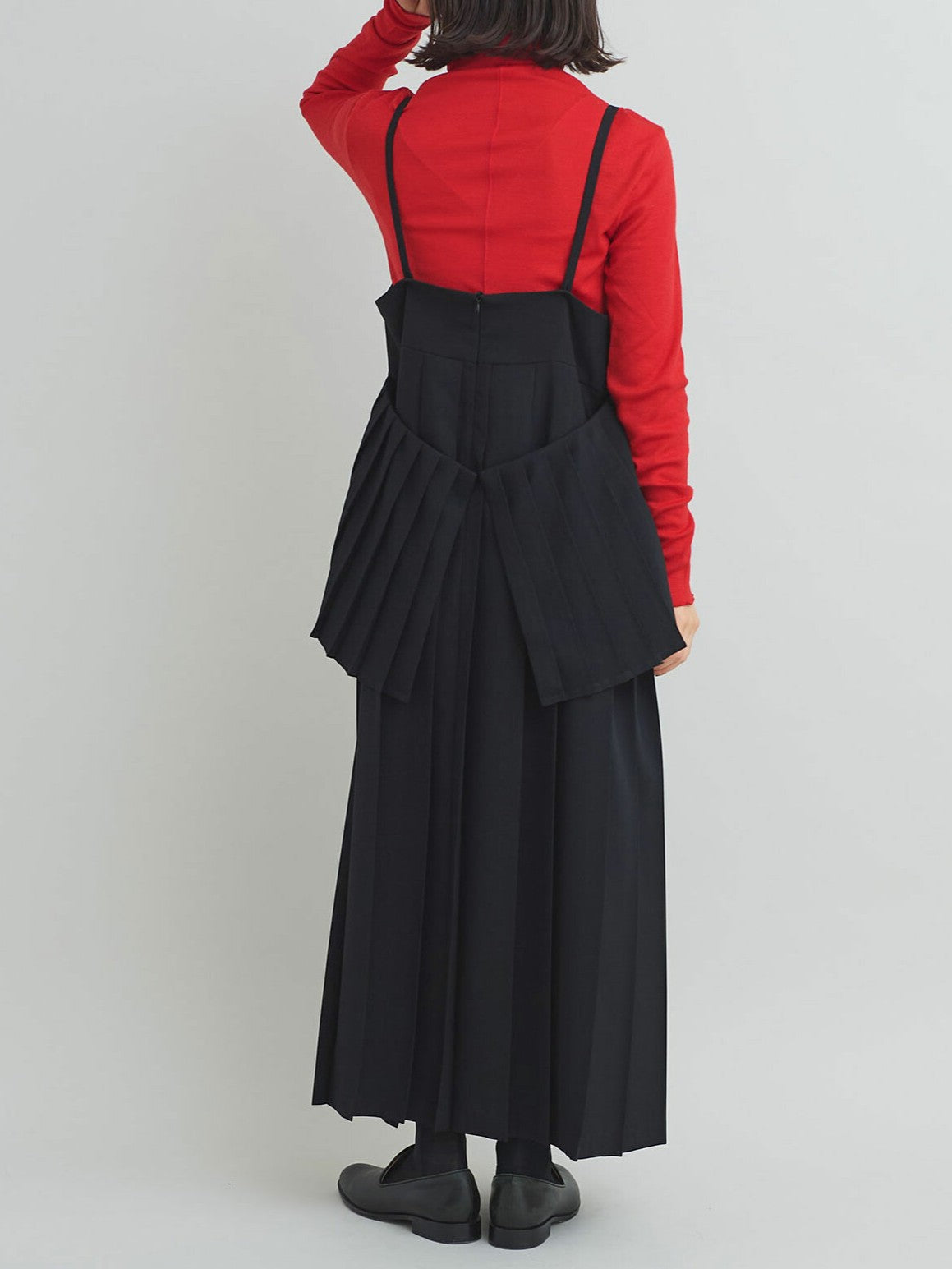 トロピカルワッシャー プリーツ キャミ ワンピース | iki