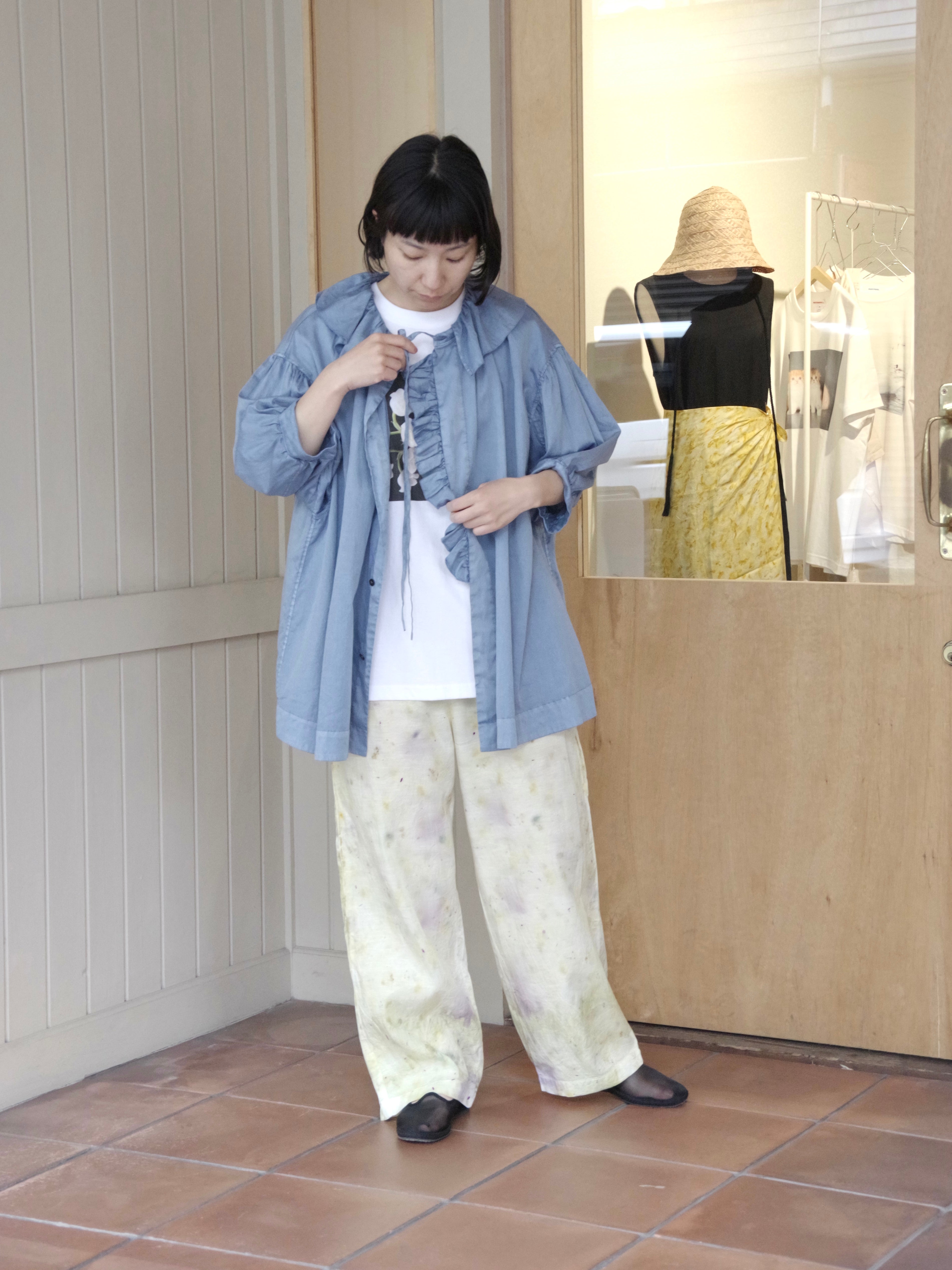 Yohji Yamamoto - yohji Yamamoto 20ss G-タブ付キギャザー