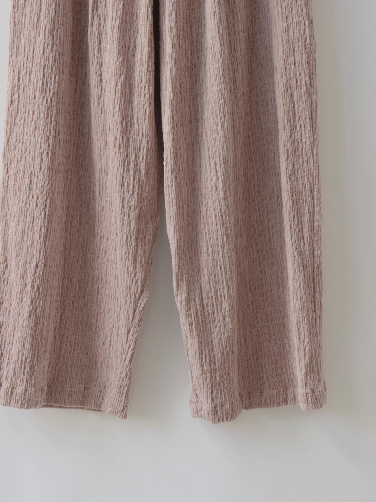 C/Pu shirring corduroy relax パンツ | yuni