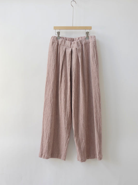 C/Pu shirring corduroy relax パンツ | yuni