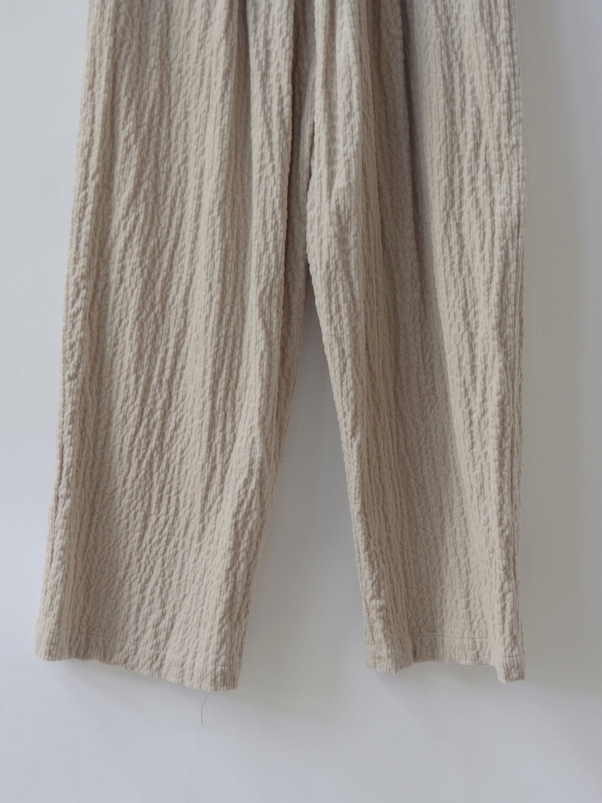 C/Pu shirring corduroy relax パンツ | yuni