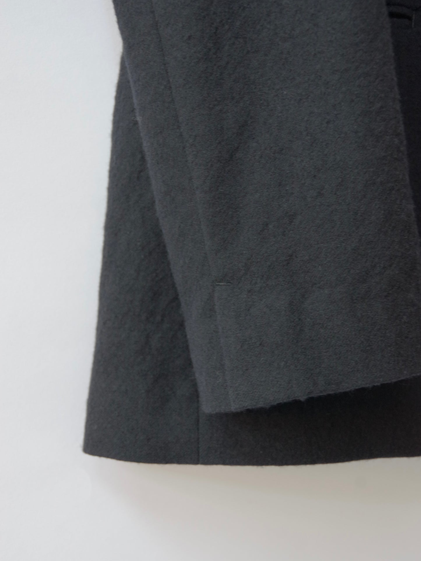 強縮ウールテーラードダブルジャケット | iki