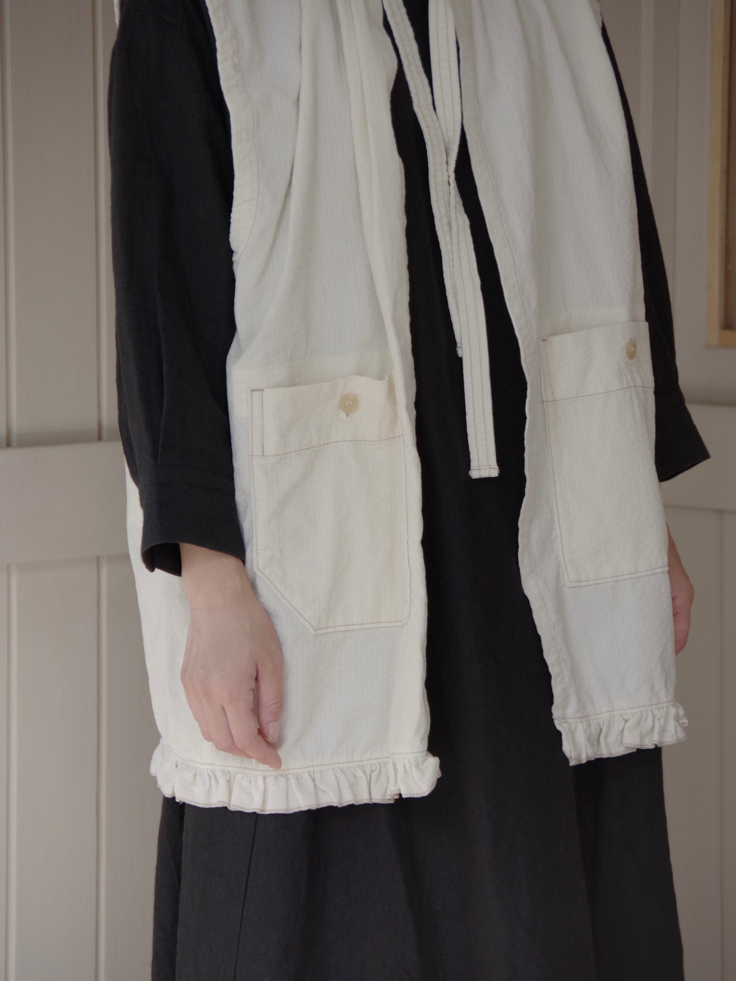 VINTAGE RIPPLE SMOCK ベスト | buoybuoy