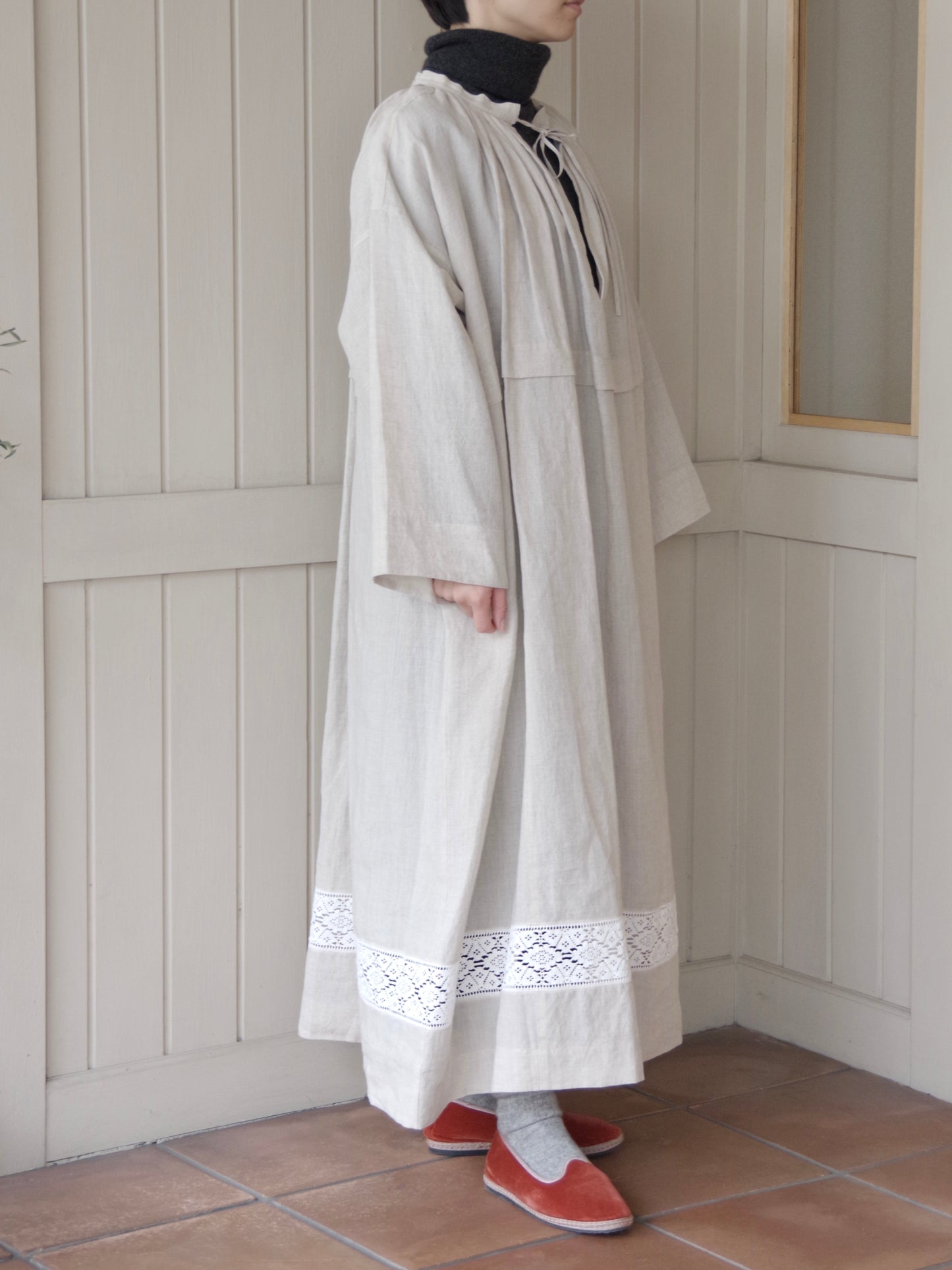 リネンチャーチドレス MO-25-OP-079 | motley