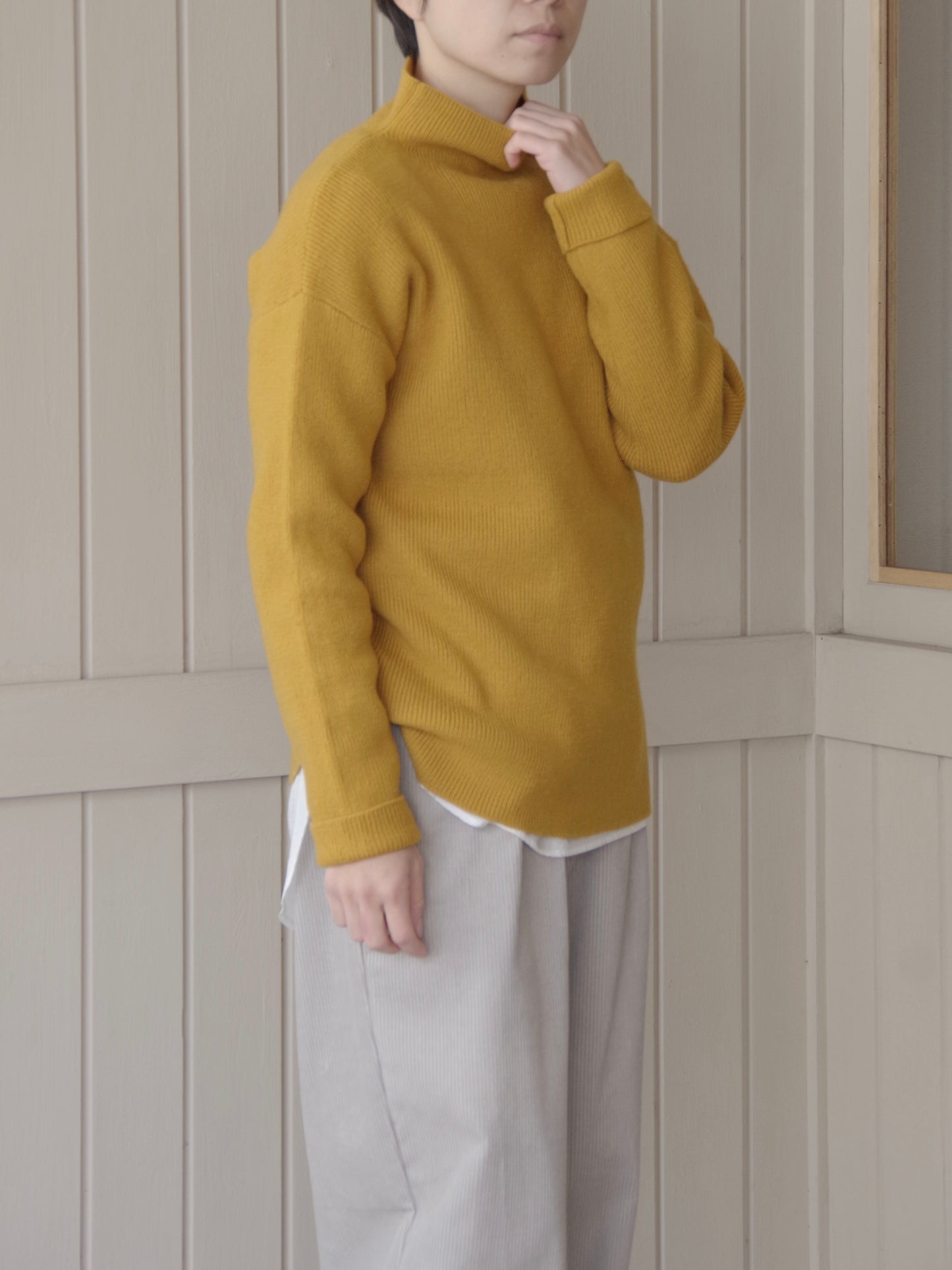 フレンチメリノリブプルオーバー　size 1 | UNIVERSAL TISSU