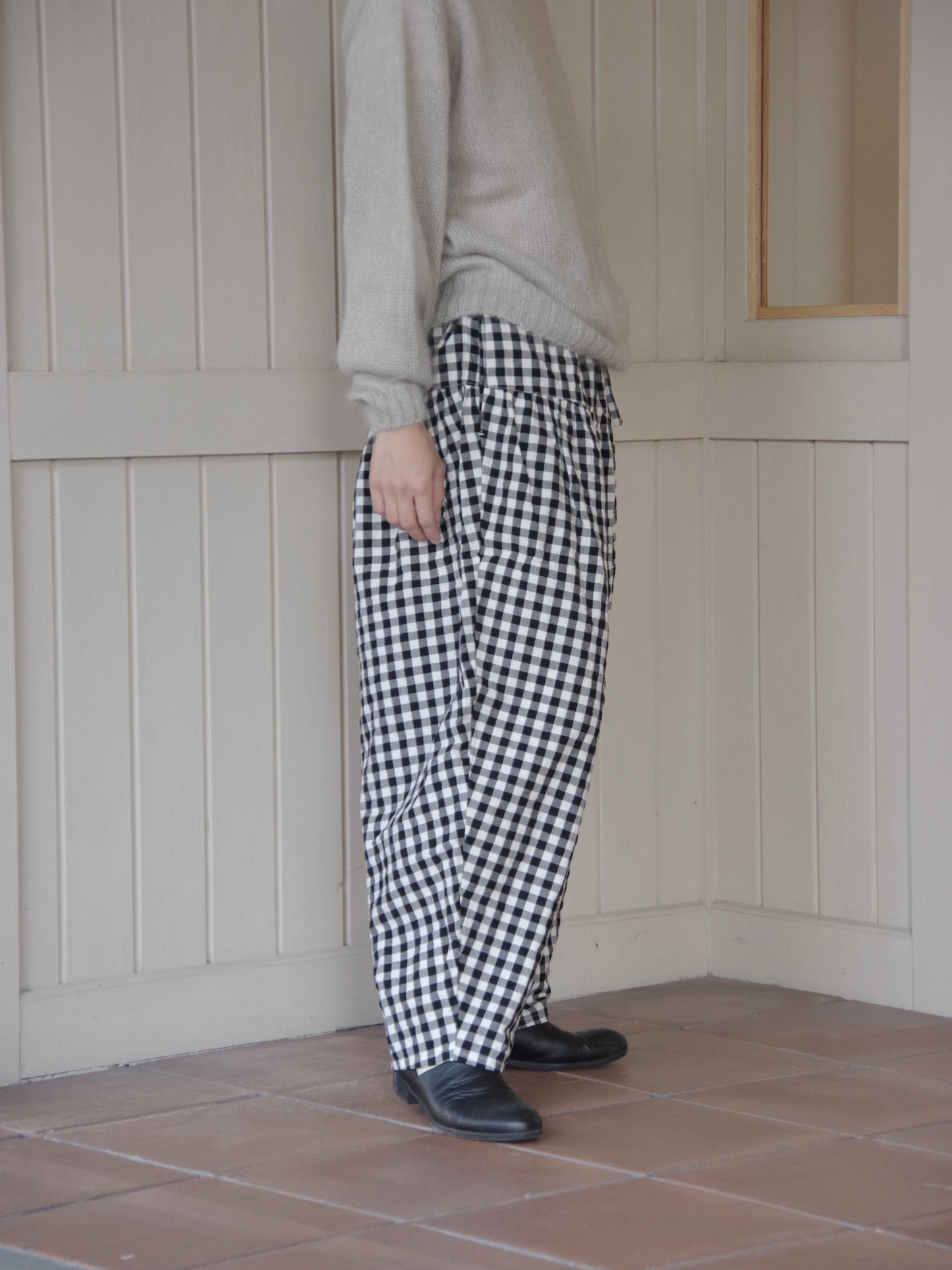 ドライコットンギンガム　KLIMT PANTS