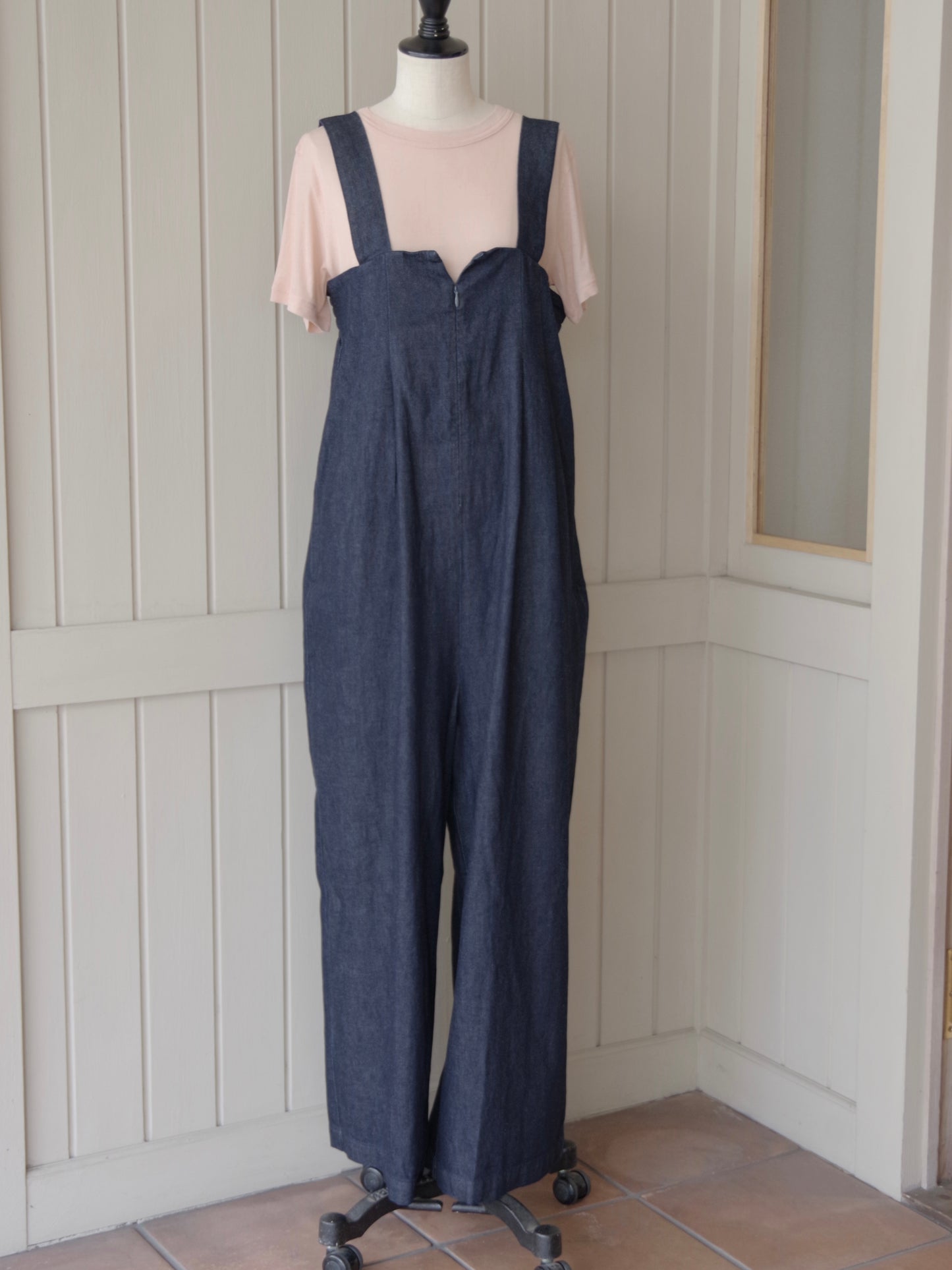 DENIM WIDE OVERALL  （2color)  | sisisi