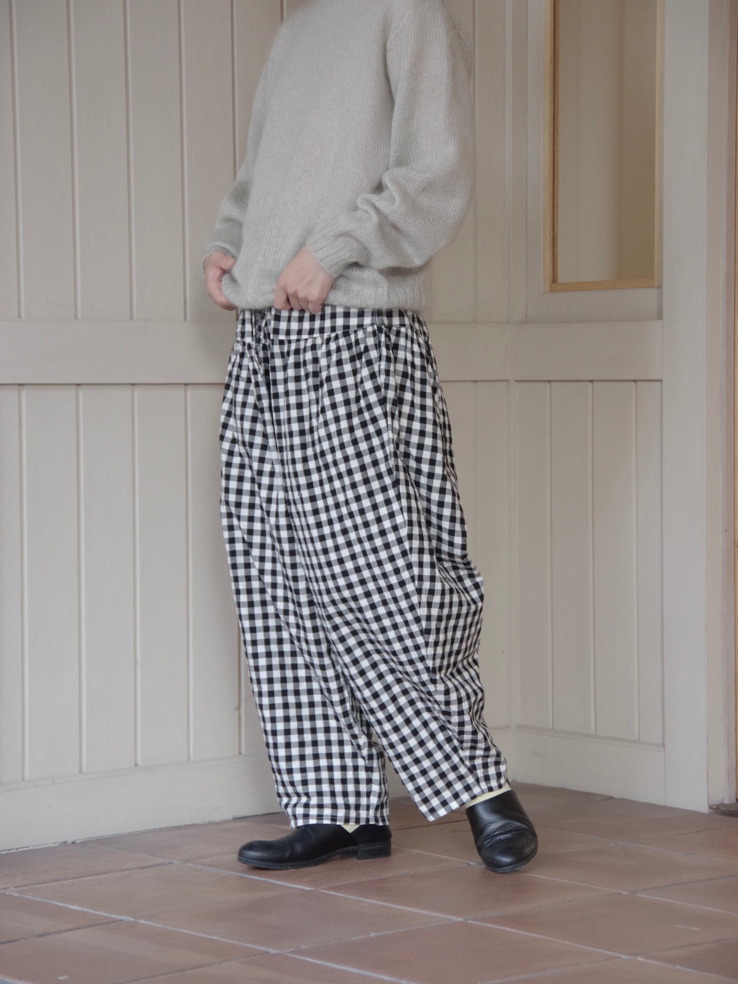 ドライコットンギンガム　KLIMT PANTS