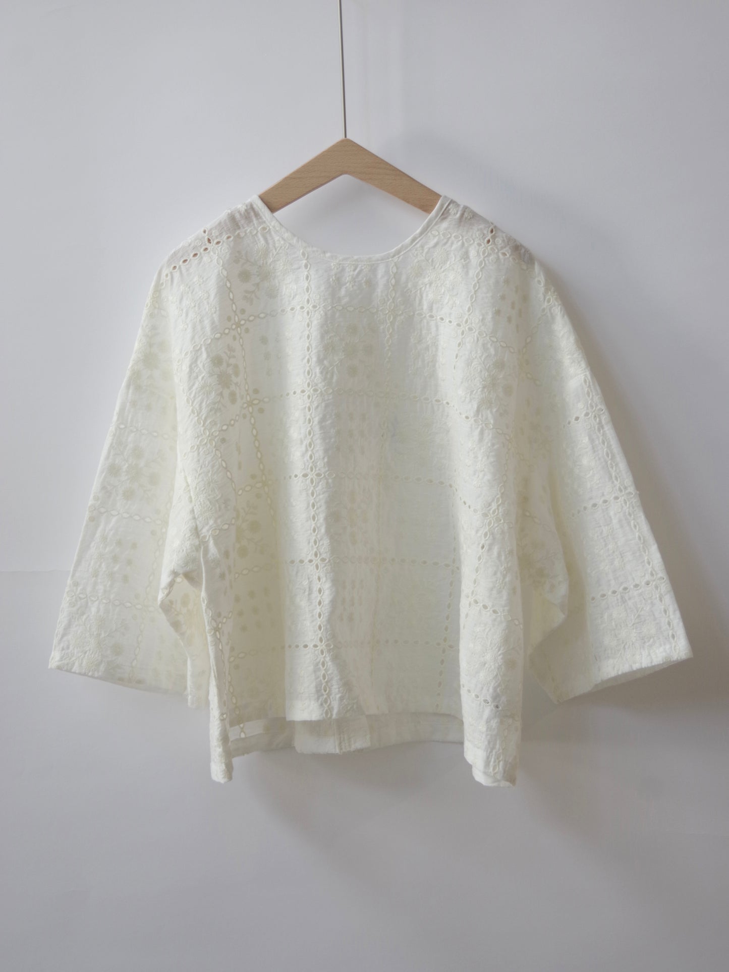 eyelet embroidely haori ブラウス ( 2color)  |  yuni