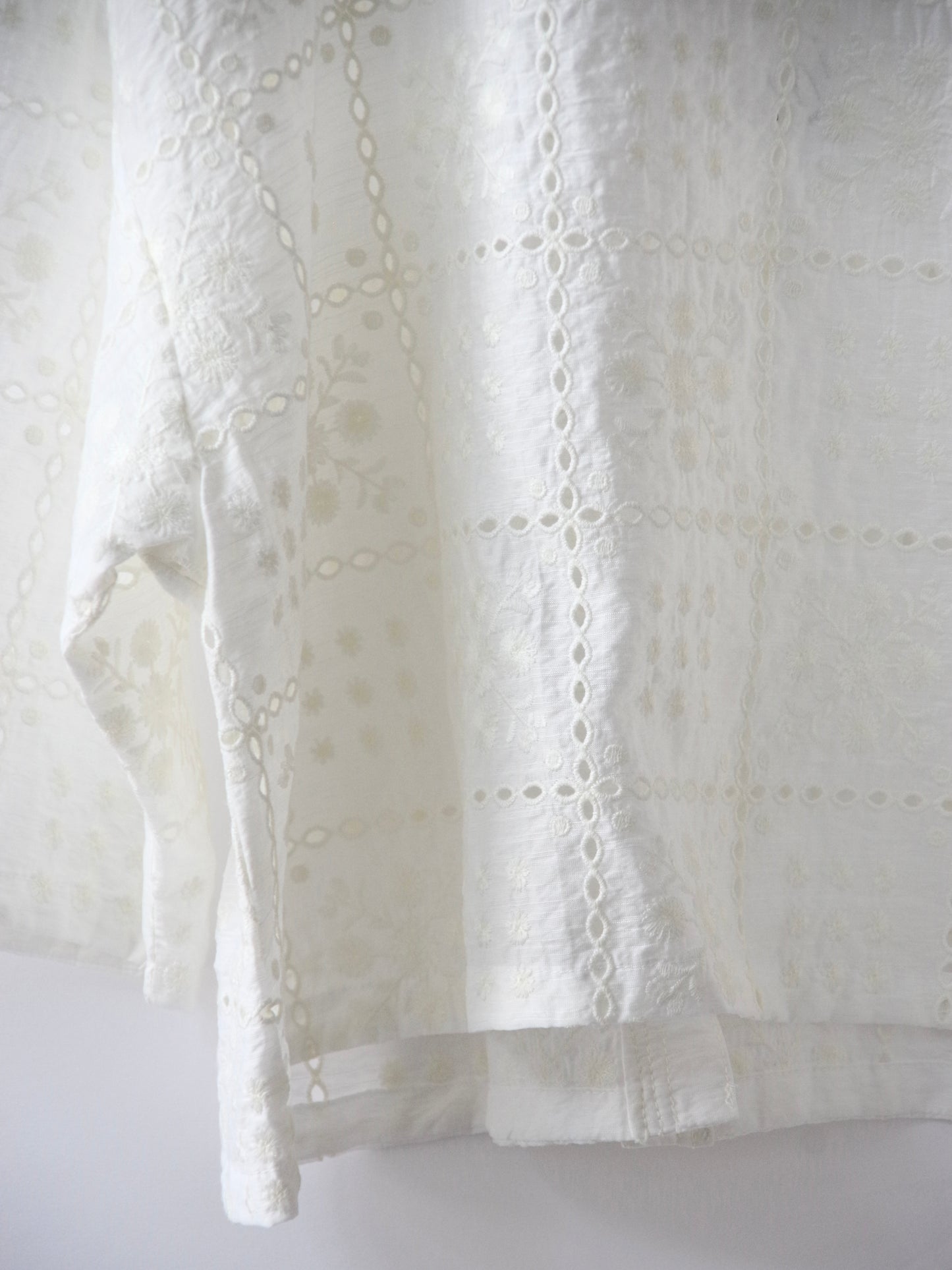 eyelet embroidely haori ブラウス ( 2color)  |  yuni