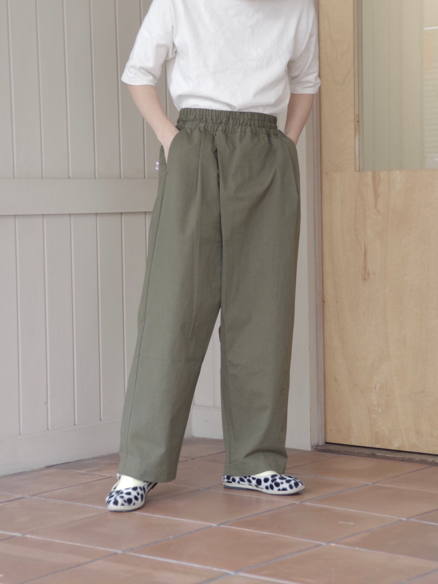 コットンウィンドウタイパンツ (size 38 ) | sisisi