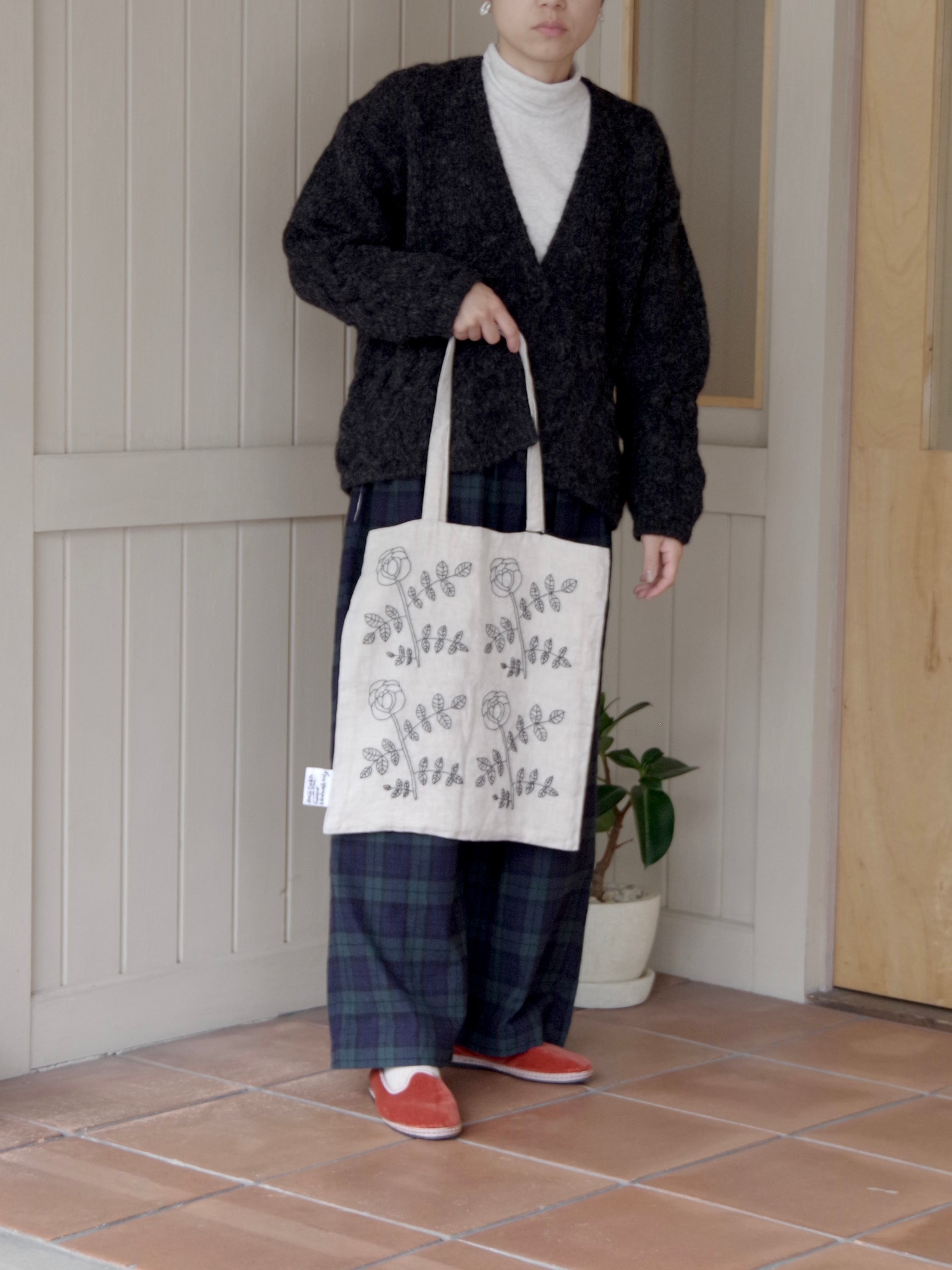 バラの花トートバッグ | potandtea – おんど en no youni hirogaru
