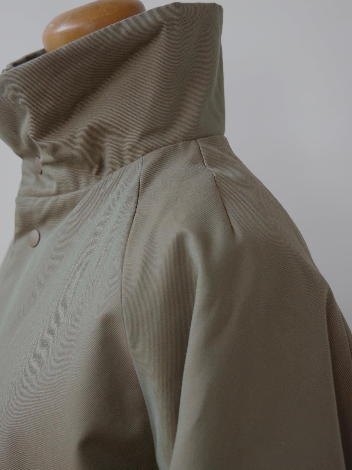 コットン中綿ロングコート | atelier naruse