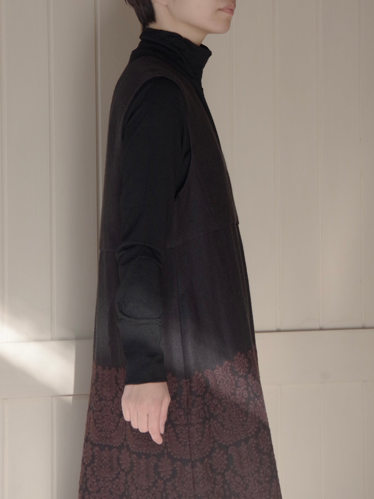 irasos embroidery ジャンパードレス | qiri