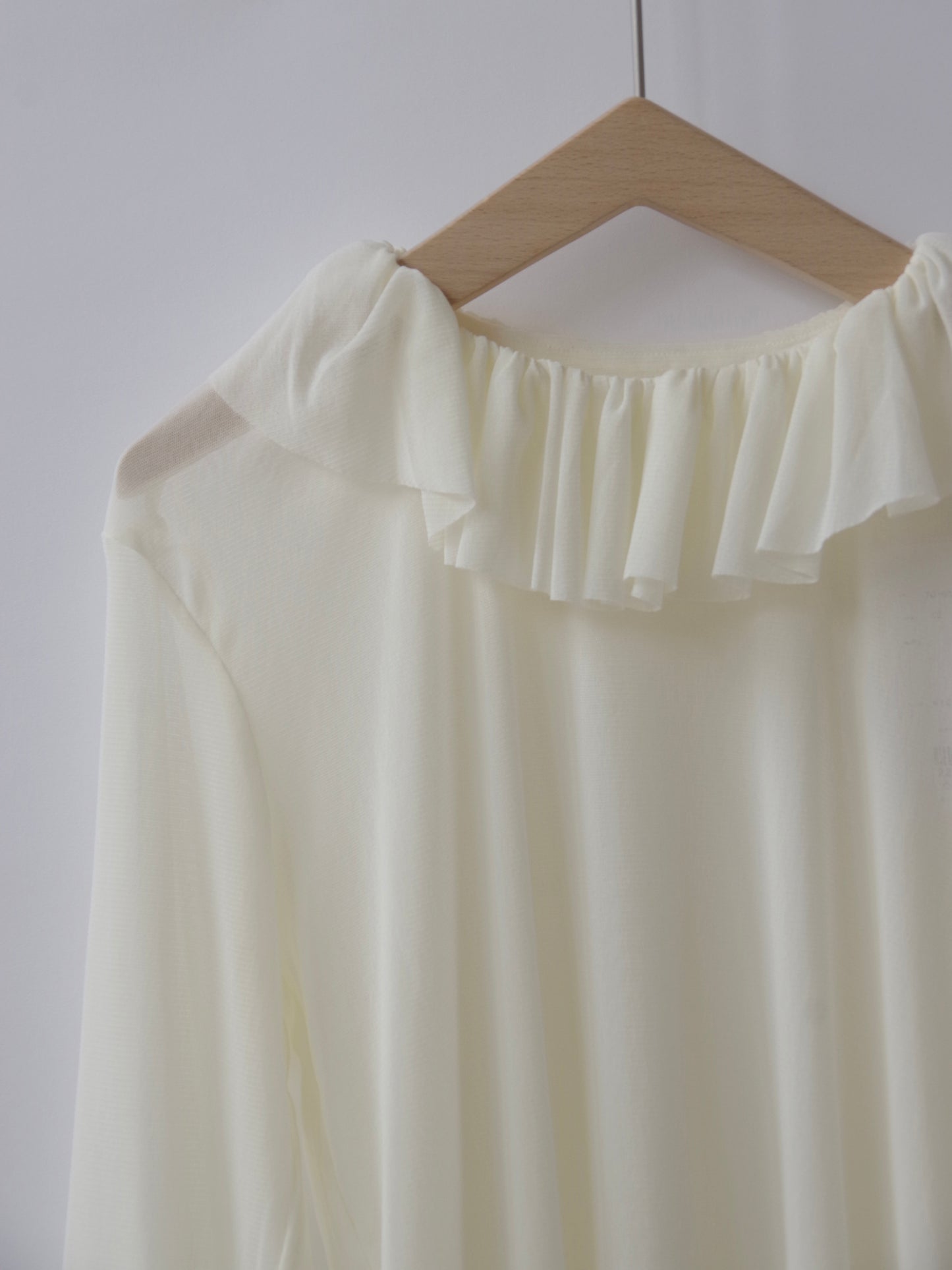 frilltulle pullover | fig london